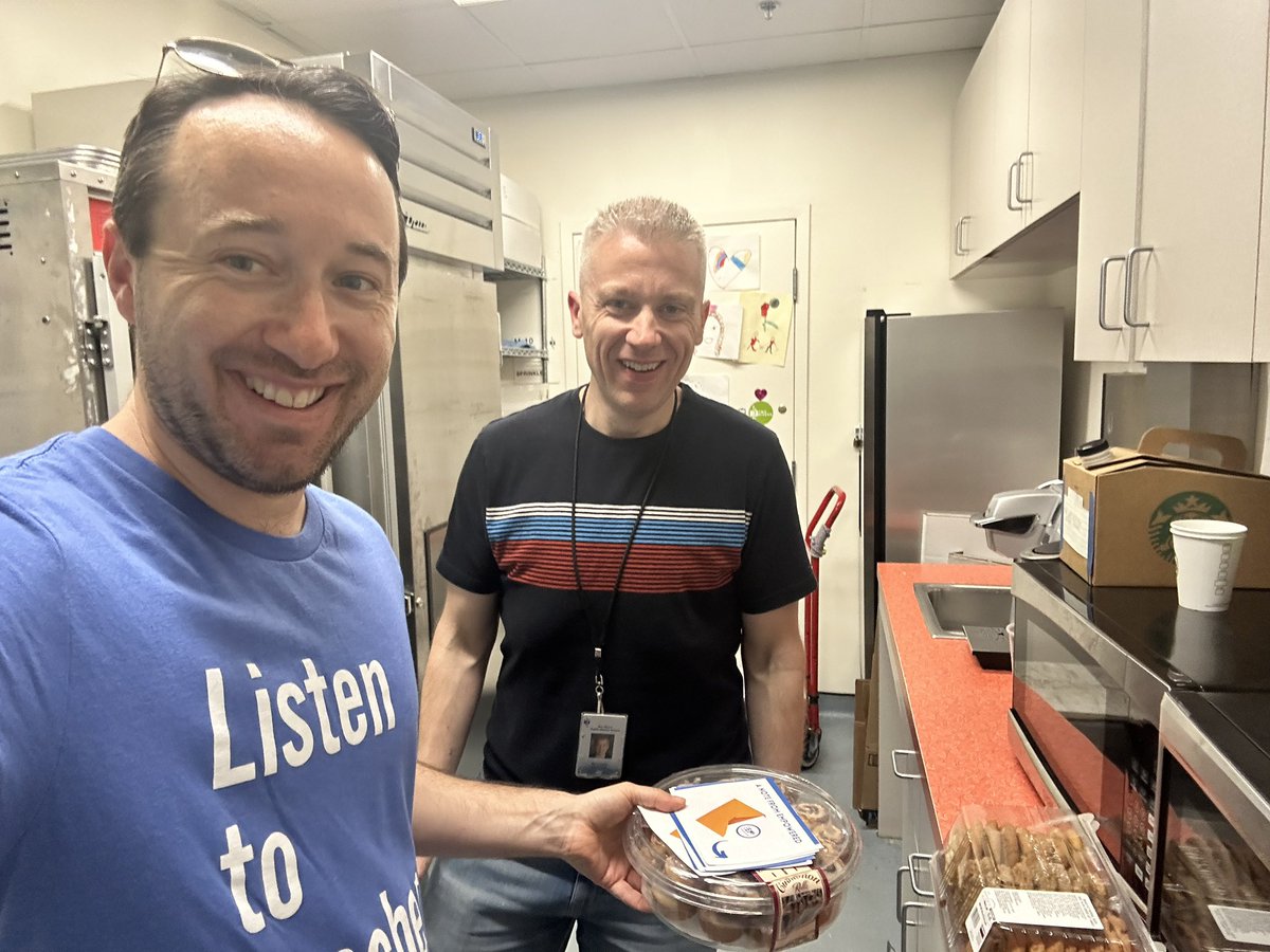 🍪On this first day of #TeacherAppreciationWeek we were excited to deliver some delicious treats to @CenterCityPCS Trinidad and @TwoRiversPCS 4th St to celebrate all of our amazing educators!