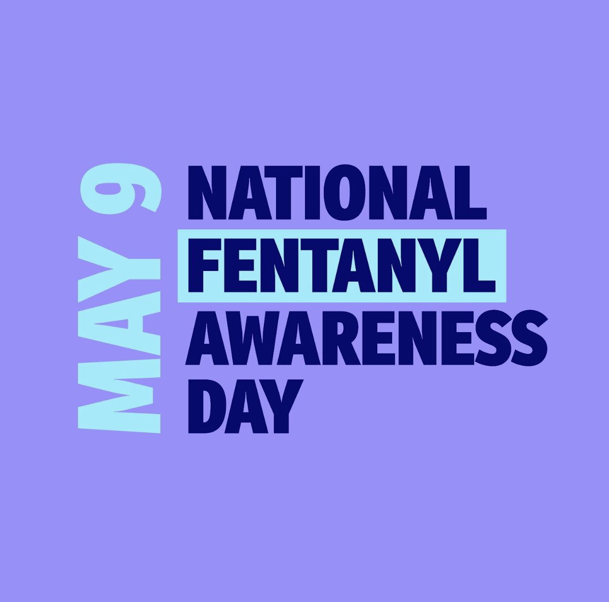 Today is National Fentanyl Awareness Day. Fentanyl is a potent synthetic opioid that is up to 50x stronger than heroin and 100x stronger than morphine. A few grains of sand worth can be lethal.