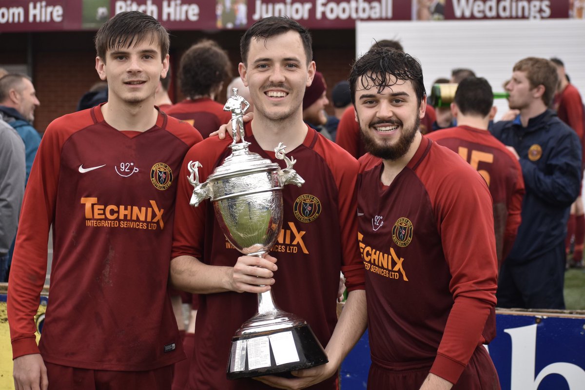 5/5 <a href="/MossleyHill_FC/">Mossley Hill Athletic FC</a> players celebrate their victory in todays <a href="/WestCheshireLge/">Go2Day West Cheshire League</a> Pyke Cup Final