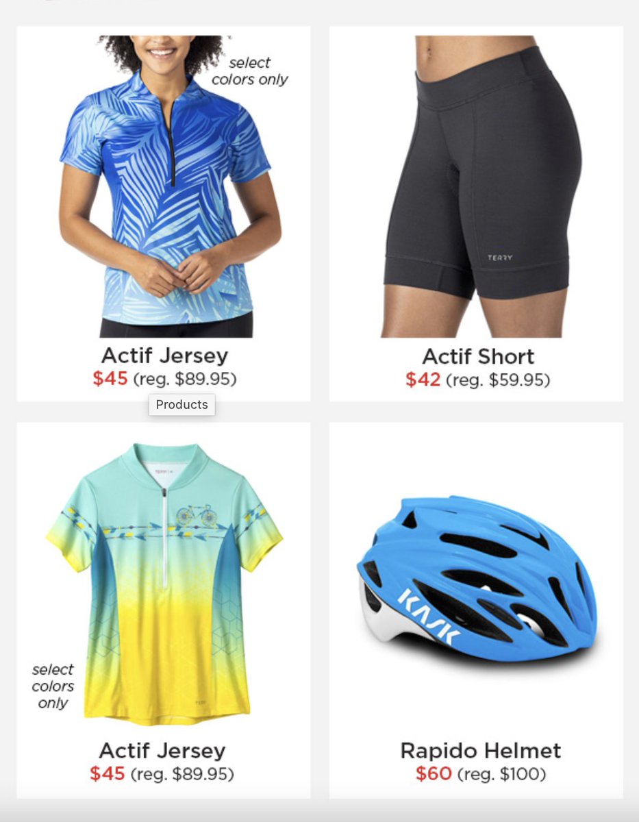 PrettyShinyBike's tweet photo. It's Pro Deal Monday at @terrybikes. Check out their deep discounts on great #cycling gear at https://t.co/ZaE6GyJFhe https://t.co/EOK0xM9o2g