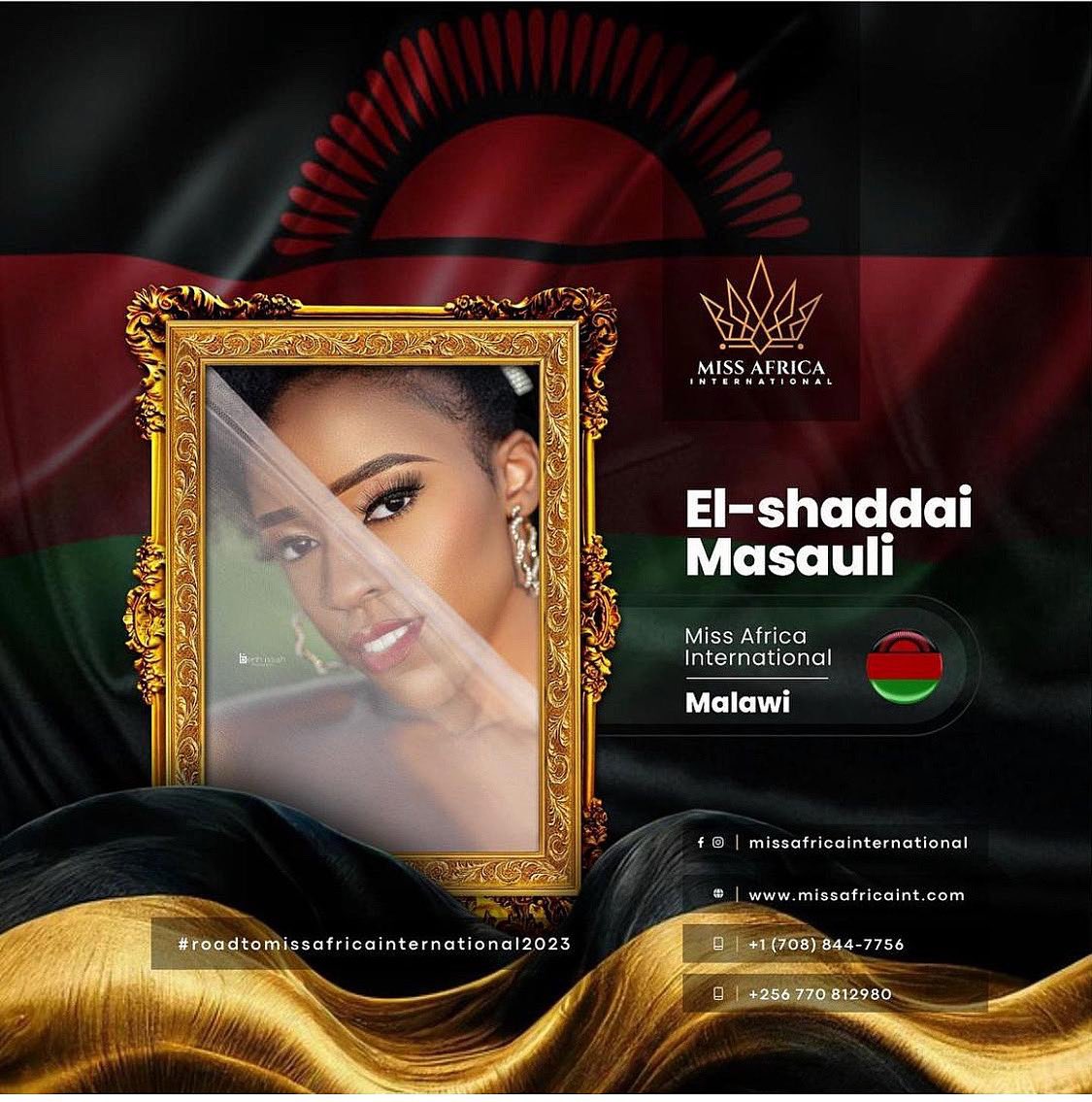 El panther 🇲🇼 
Road to miss Africa international .
Grateful for all the support 🌸I can’t do this alone🇲🇼❤️….