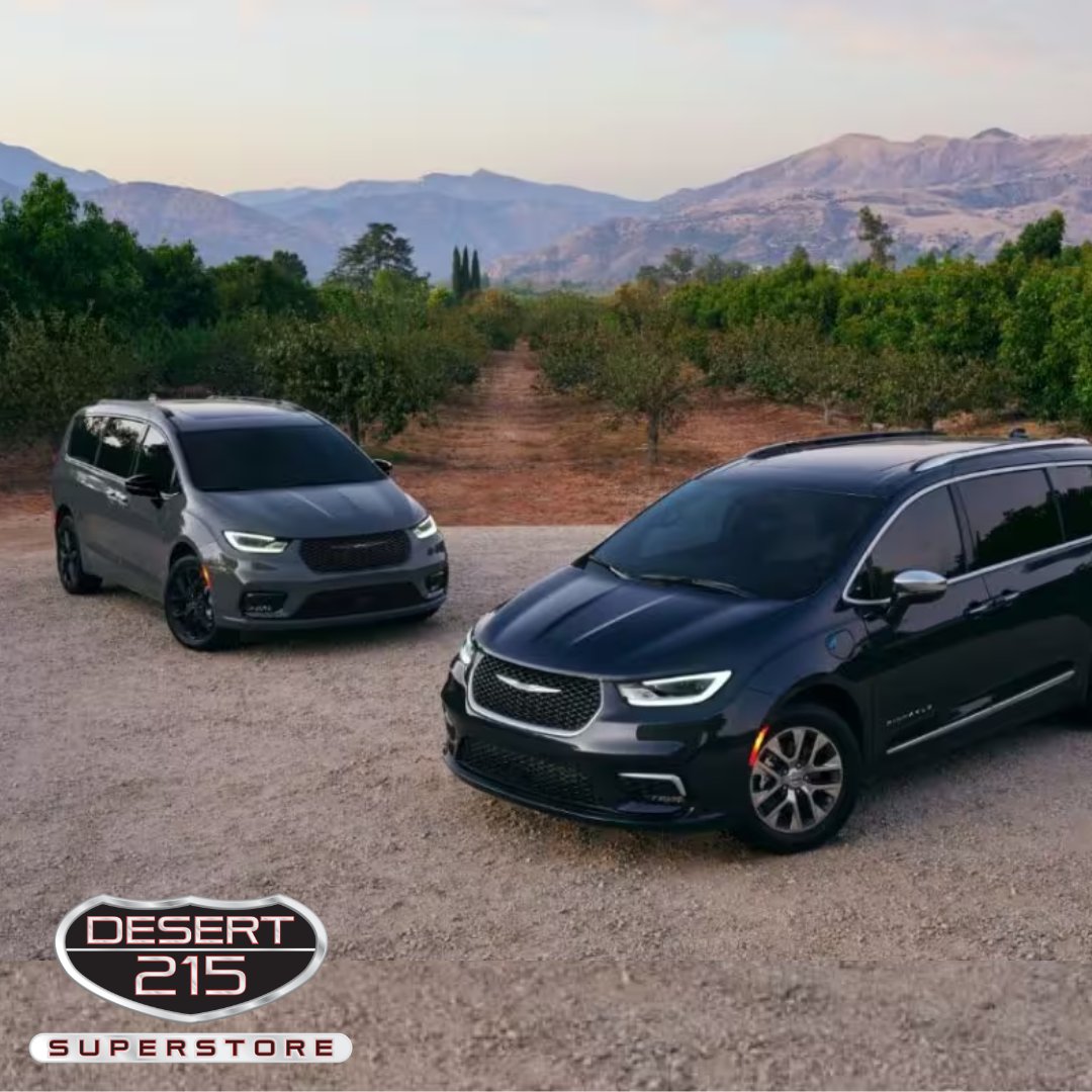 It's road trip season! Visit the link below to keep an eye out for the 2023 #Chrysler Pacifica, in transit now to Desert 215 Superstore!

bit.ly/3NzQ8fI

#chryslerpacifica #chryslerminivan #desert215