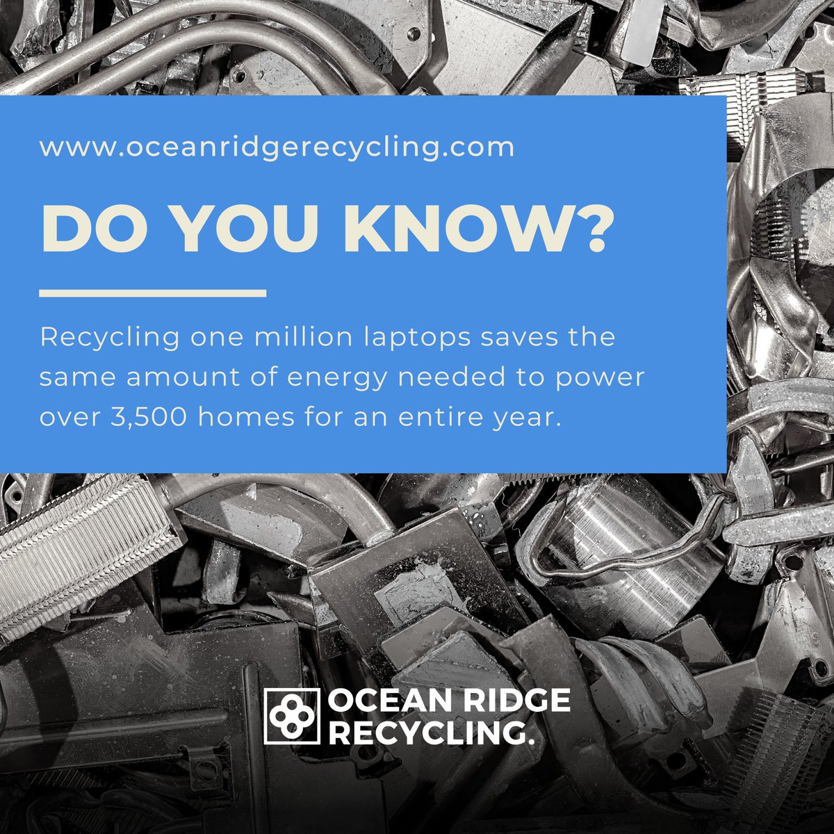 DID YOU KNOW?

#oceanridgerecycling #recyclingart #sustainability #wastemanagement #recycling #paperindustry #upcycling #sustainableliving #greenliving #circulareconomy #zerowaste #plasticfree #climateaction #oceanconservatio