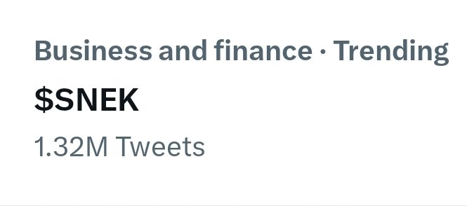 VivalaCoinBTC's tweet photo. Holy... Fuck... 

$snek social wave is insane! https://t.co/ASkuhWnXPO