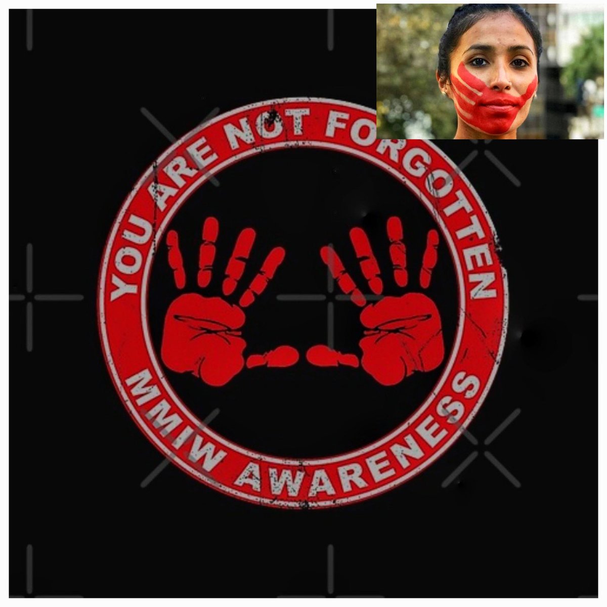 KimberlyCh6743's tweet image. We are not forgotten. 

#WWIW 
#redhandprint 
#missingIndigenous
#murderedIndigenous