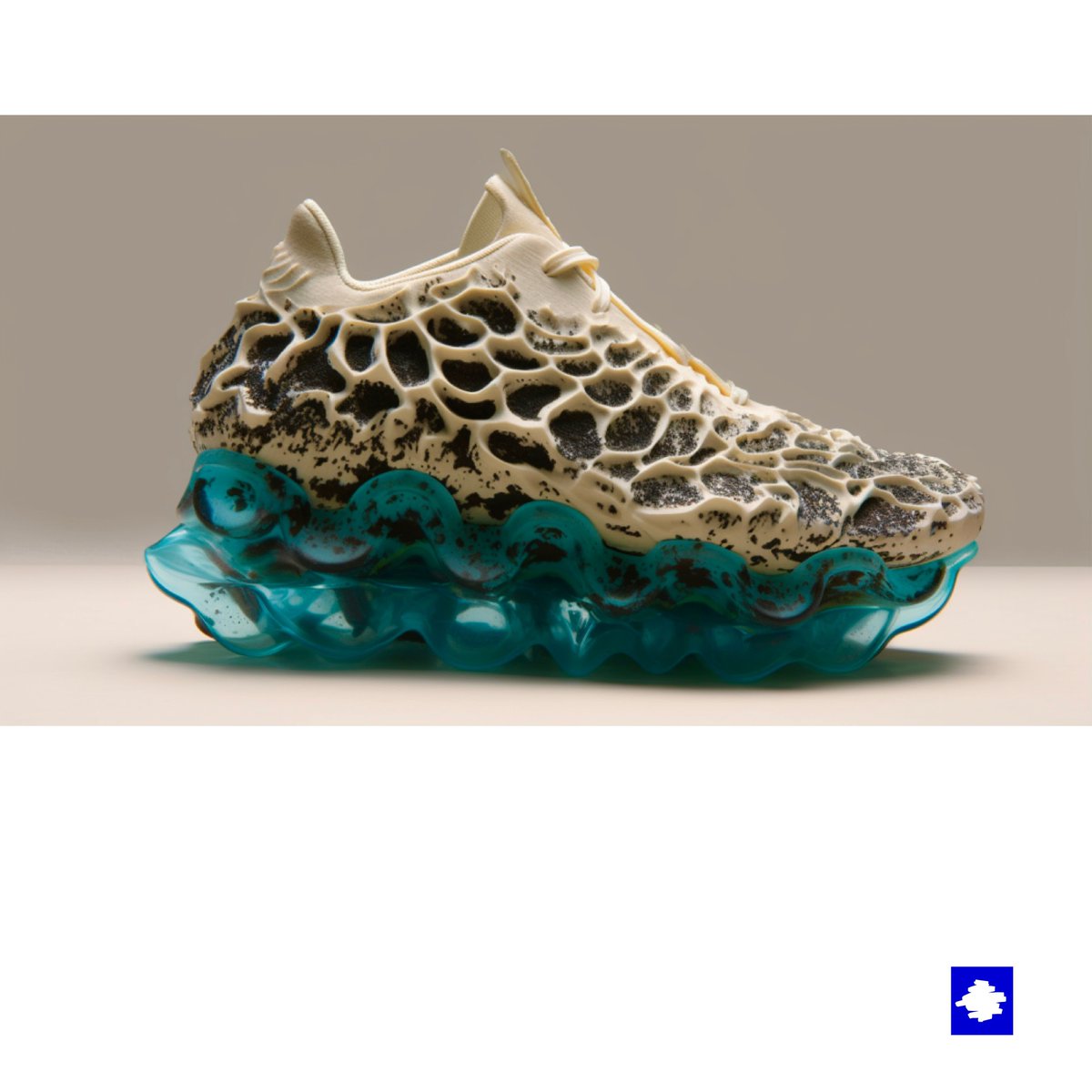Trametes Versicolor Shoe “TURQUOISE'

Derived Turkey Tail Fungus as a typology

Reference: Nike Air Max Scorpion Flyknit 

#bluewatercolorsamurai #bluedesigns #shoedesign #nike #mushroom #aidesign #midjourneyv5 #v5 #architecturaldesign #arts #nft #fashion #nftart #creative
