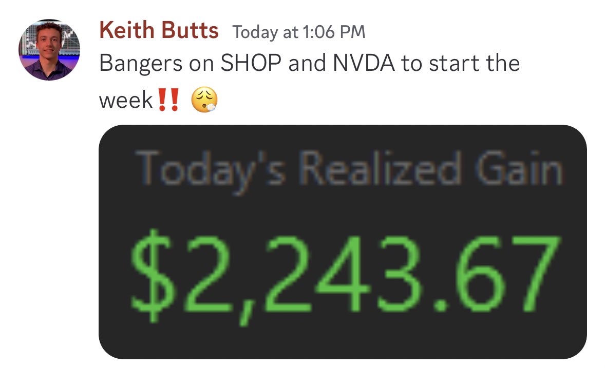 Nour Trades 🧘‍♂️ on Twitter "RT StockHours Stock Hour Members made