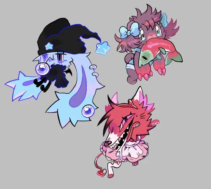 i'm taking $40 chibi fur commissions!! 4 slots open~ info on my kofi!! here's a 