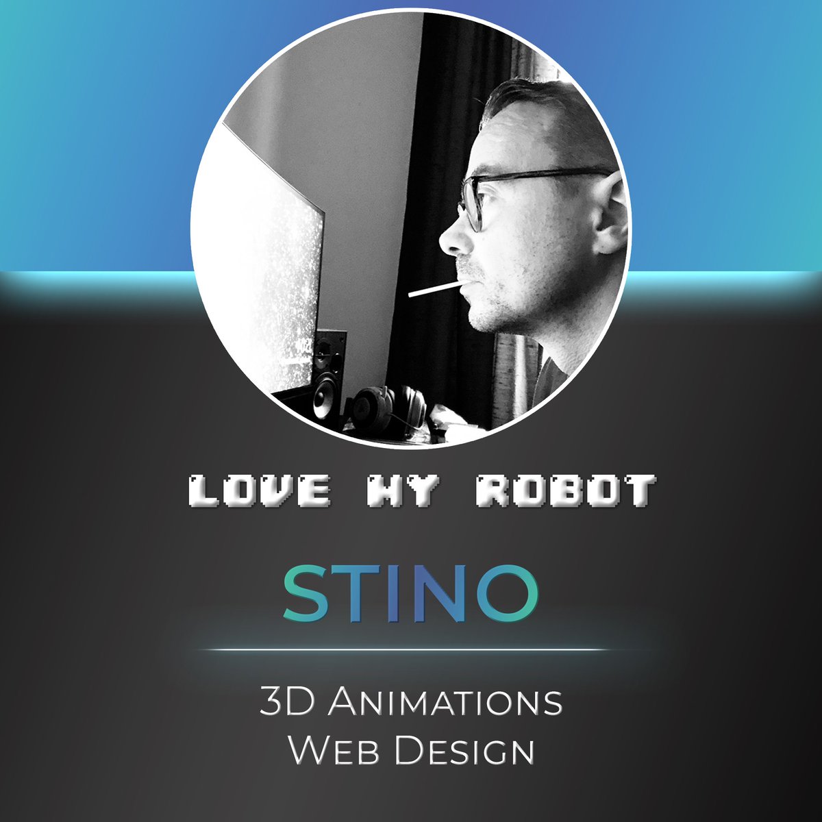 LoveMyRobot1's tweet photo. Check out @stino_san - a digital artist with a decade of experience in computer graphics. 

His incredible collection of NFTs inspired by our album showcases his skill in 3D modeling, illustration, and animation. 

#LoveMyRobot  #StinoSan #AI #SenseOfIntelligence #NF #Crypto https://t.co/8T8tJplimn