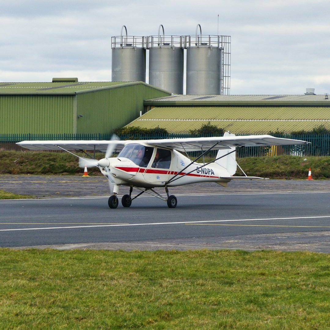 Michaelflying28's tweet photo. Comco Ikarus C42-FB UK G-NDPA departing Sandtoft Airfield for Sherburn-in-Elmet Airfield 11.2.23.
#comco #ikarus #ikarusc42 #ikarusc42c #comcoikarusc42 #c42 #microlight #microlightpilot https://t.co/HQ6yn06bFI