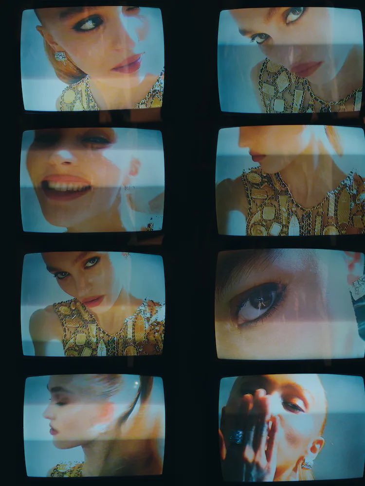 lily rose depp for w magazine pop issue photographed by tyler mitchell