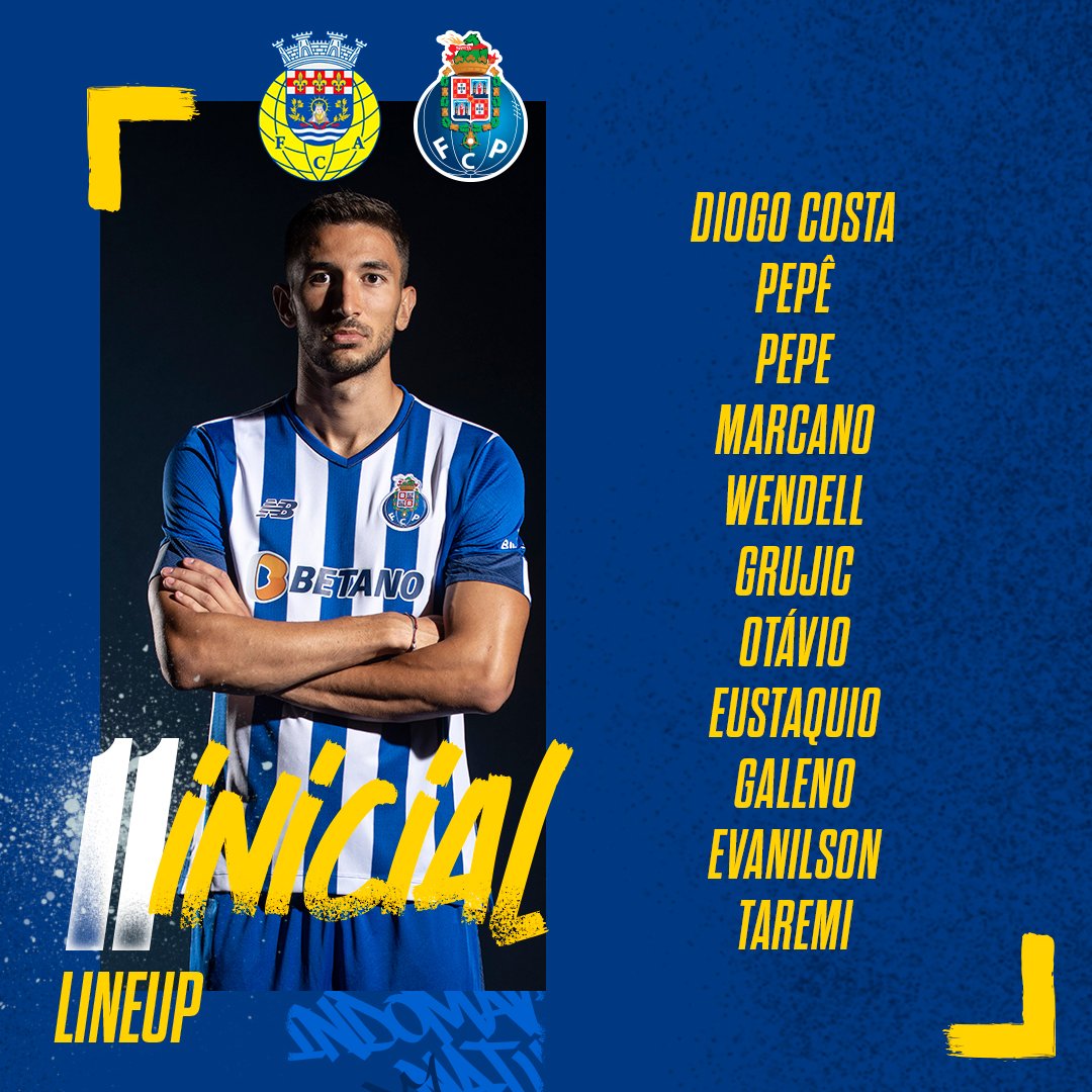 FCPorto_es's tweet photo. 🔵 𝐍𝐔𝐄𝐒𝐓𝐑𝐎 𝟏𝟏 𝐓𝐈𝐓𝐔𝐋𝐀𝐑 ⚪

#FCAFCP #SomosPorto https://t.co/y3PuBl88FI