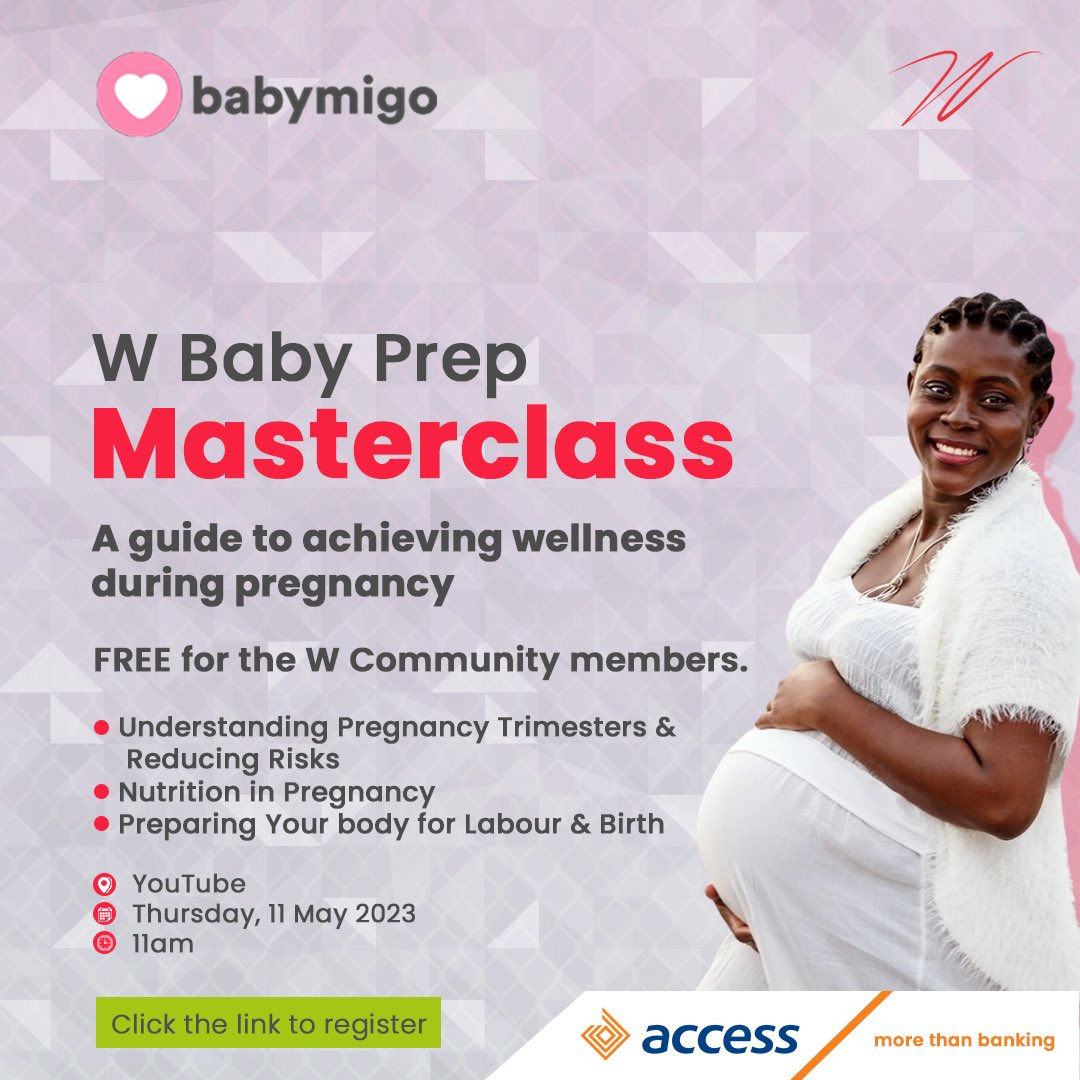 The Baby Prep Masterclass is almost here!💃💃

Learn about what to expect in each trimester, how to minimize complications, Labour/childbirth prep and many more from board-certified specialists👩🏽‍⚕️

Just click the link in bio to register💗