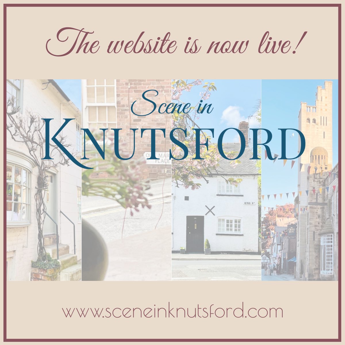 SceneinKnuts's tweet photo. The Scene in Knutsford website is now live! 

Click on the link for a sneak peak 

https://t.co/Z00XSwjTn3 https://t.co/hmvEe6iT30