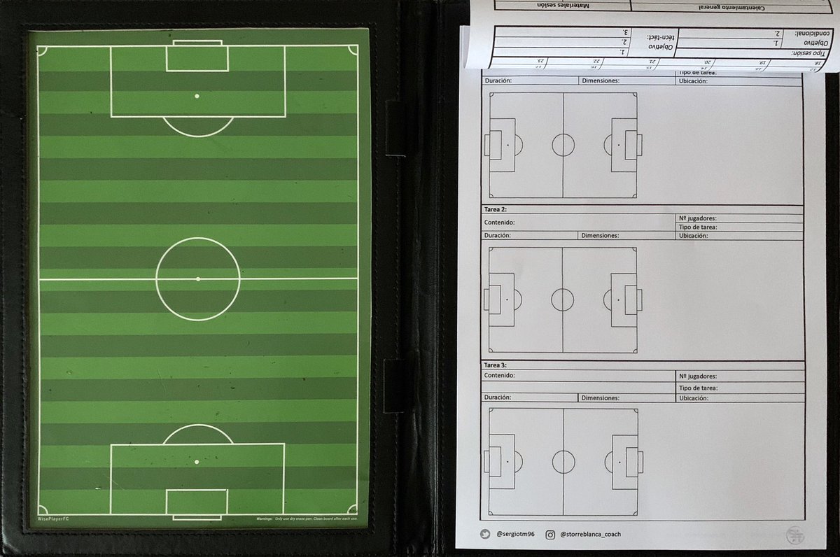 ⚽️ ¿Eres entrenador o PF en un equipo de fútbol? 

🏋🏻‍♂️🏟️ ¡Aquí tienes una plantilla de sesiones GRATIS, tanto de campo como de gym y rellenable a mano y con ordenador!

📲 RT y MG a la publicación
✉️ correo electrónico en respuestas

🤓 Durante esta semana la recibirás