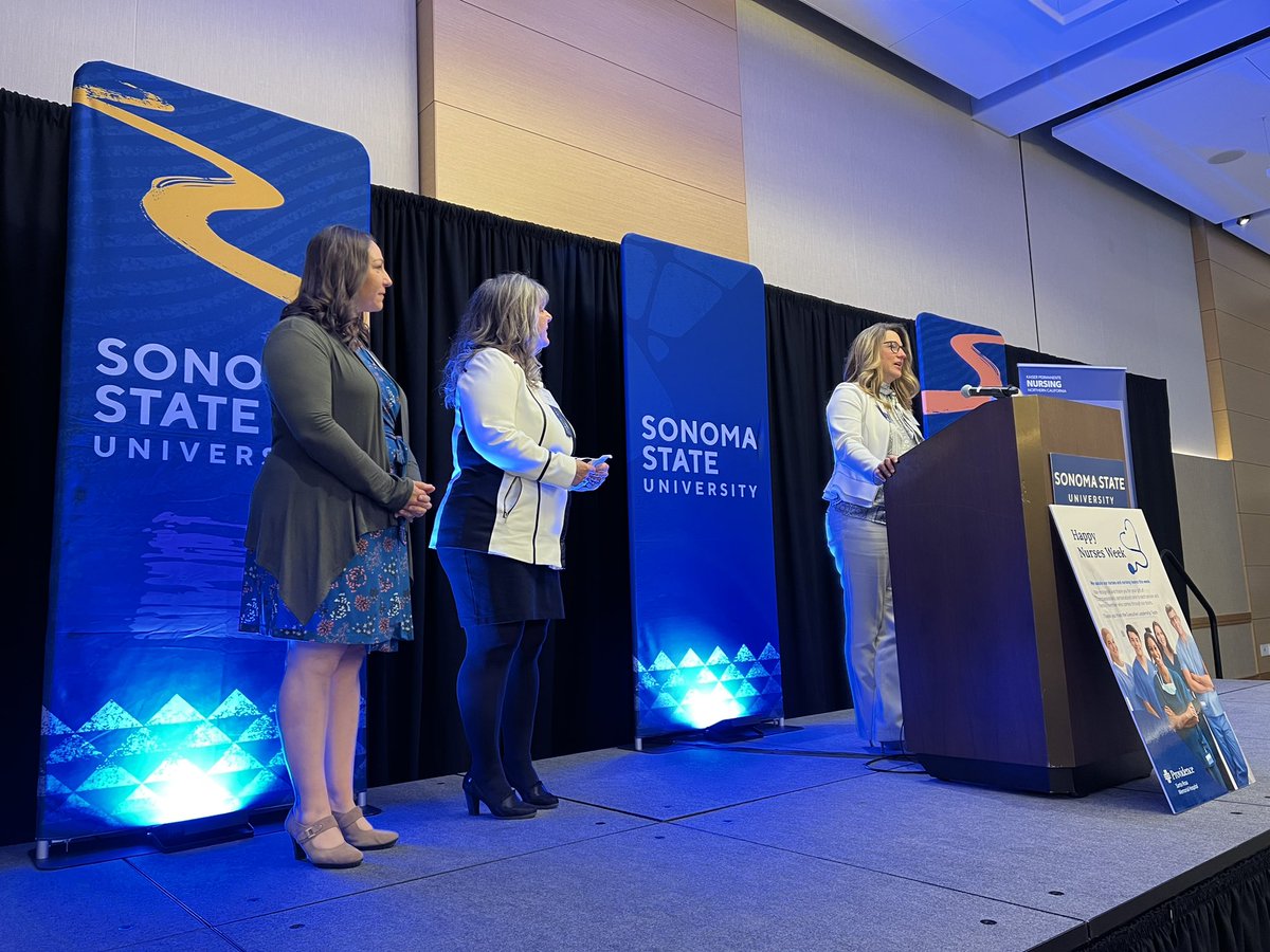 RIOPEREZ's tweet photo. @SSU_1961 celebrating our 50 year Anniversary of Nursing. Thank you to @SSU_Alumni nurses who established a strong foundation of nursing professionals. 
#NomaRising
#Pulicliberalarts
#Educationintoaction https://t.co/FpdUnMfJrd