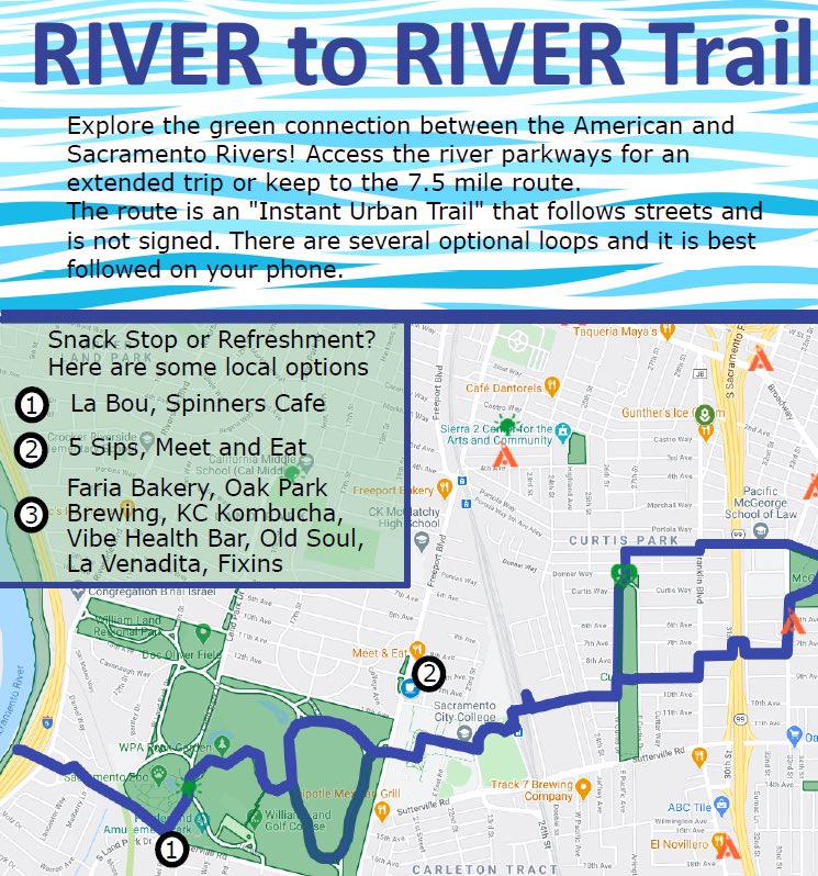 mayisbikemonth's tweet photo. Just because it's a Monday doesn't mean to the May is Bike Month festivities are slowing down from our weekend swing. We encourage to join our friends at Sacramento Park City for the River to River trail ride this evening! https://t.co/NNC2DxSwEO