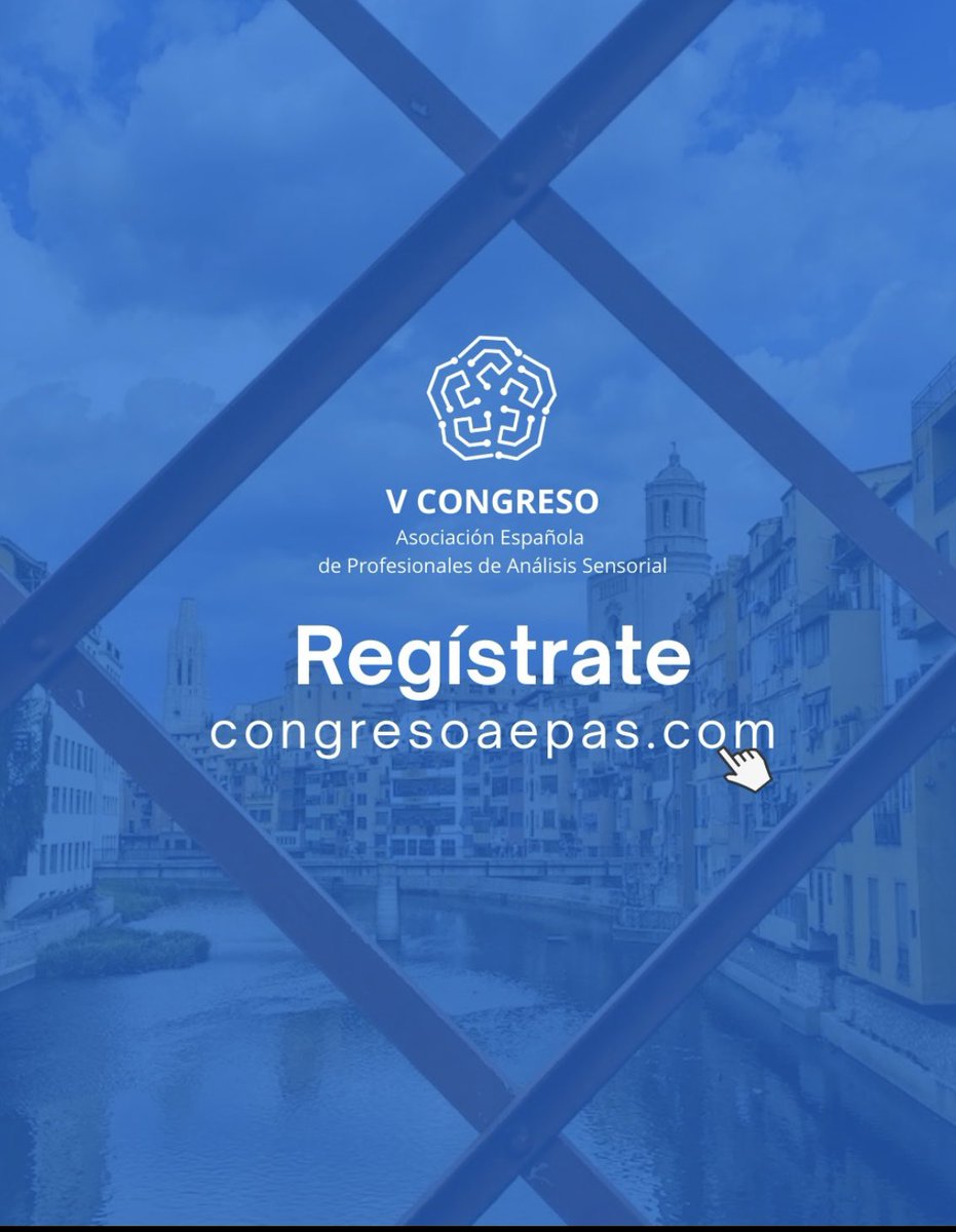 No dejes pasar la oportunidad de asistir al congreso de #análisis #sensorial en Girona organizado por <a href="/irtacat/">IRTA</a>