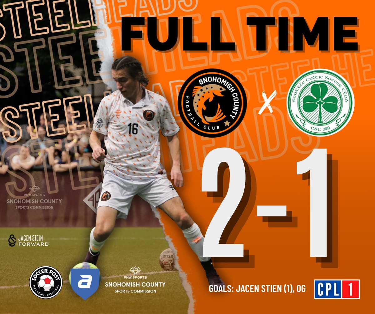 Full Time: Fish rally from behind with a goal from Forward Jacen Stein to seal the win on the road 🧡🐟

#gofish #upthefish