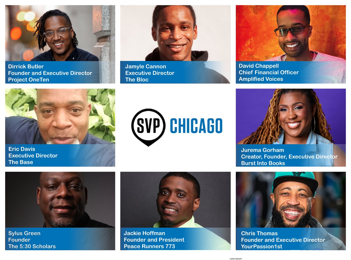 Thank you to our 2023 Fast Pitch Silver Sponsors <a href="/cibc/">CIBC</a> and Chicago Trading Company! Because of your generous sponsorship, 8 #nonprofit leaders will be able to fundraise for their organizations at our May 11th showcase! bit.ly/3ZAyJGC