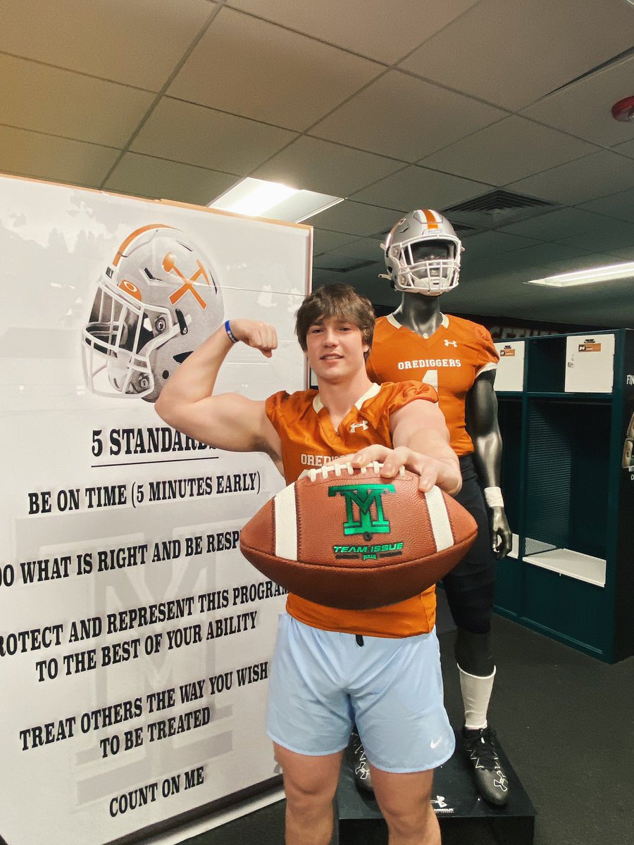 Thank you <a href="/CoachKyleSamson/">Kyle Samson</a> and all the coaching staff at <a href="/MonTechFootball/">Montana Tech Football</a> for the Jr. Day. <a href="/CoachAndersonMT/">Khalin Anderson</a> <a href="/KodyTorgerson/">Coach Kody Torgerson</a> <a href="/CoachMagana/">Coach Magaña</a>