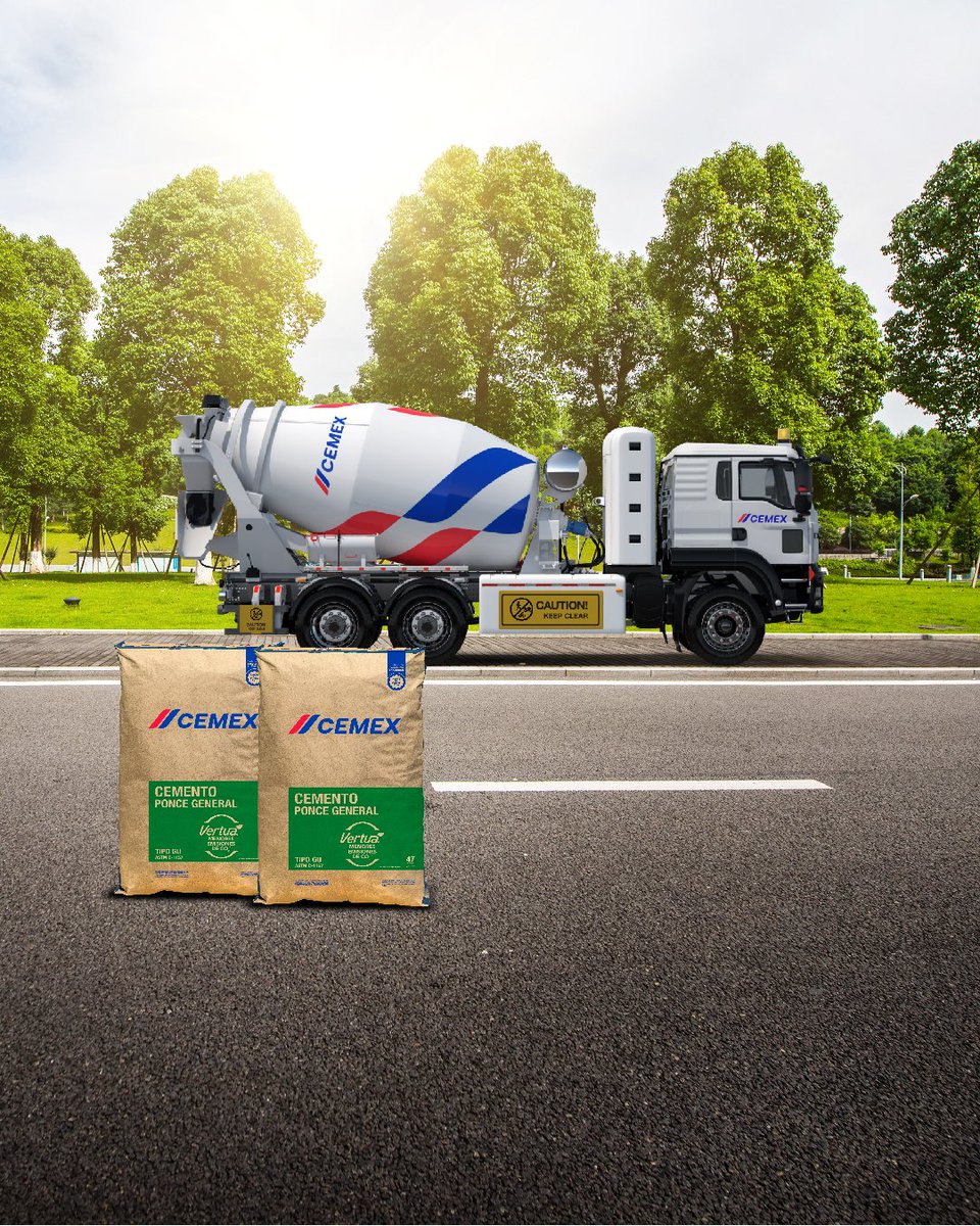 CEMEXPuertoRico's tweet photo. Creemos que nuestros productos son esenciales para la sociedad; estos cierran la brecha entre el camino de la urbanización y la construcción de un futuro sostenible para todos.
#CEMEXPuertoRico #CEMEXPR #CementoPonce #Vertua https://t.co/BoPiT2Vjpf