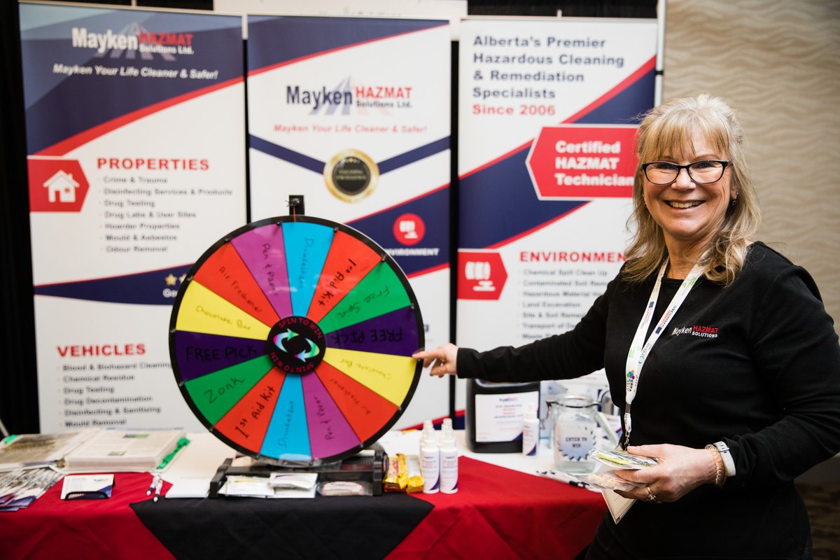 MaykenSolutions's tweet photo. We had an amazing day at the CRRA Expo 2023, thank you so much @crra_yyc for having us. 
#yyc #calgary #crrayyc #crraexpo https://t.co/KlPcUcb1lS