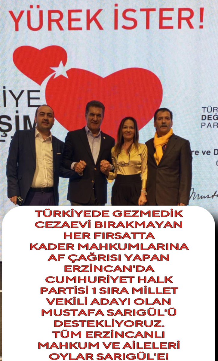 Affet Türkiyem
AFyoksa OydaYok