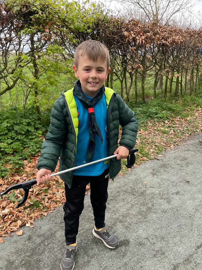 🚮⚜| Great teamwork from the beavers who have done a litter pick for #TheBigHelpOut The beavers can be proud of their efforts for supporting the local community by helping to create a better environment on our doorstep, well done all! #SkillsForLife #CoronationWeekend