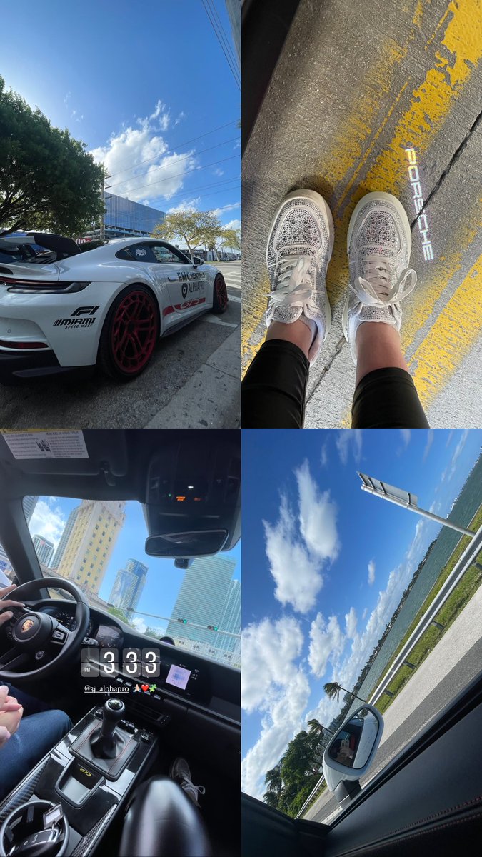 OrganicallyKay's tweet image. Miami Speed week 🏎️💨 @AlphaProClub 
Loved being a passenger princess in these beauties ❤️‍🔥 #F1Miami #miamispeedweek #fullmoon