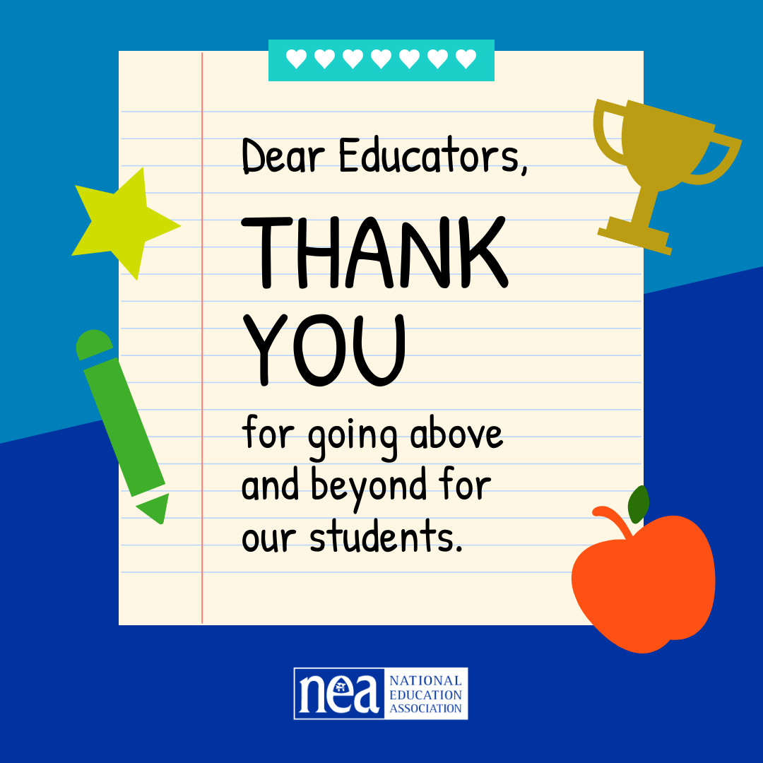 Thank you to all of the teachers out there making a difference in kids' lives, past, present, and future!

We invite everyone to give a shoutout to an influential teacher in their lives in the replies! #TeacherAppreciationWeek2023