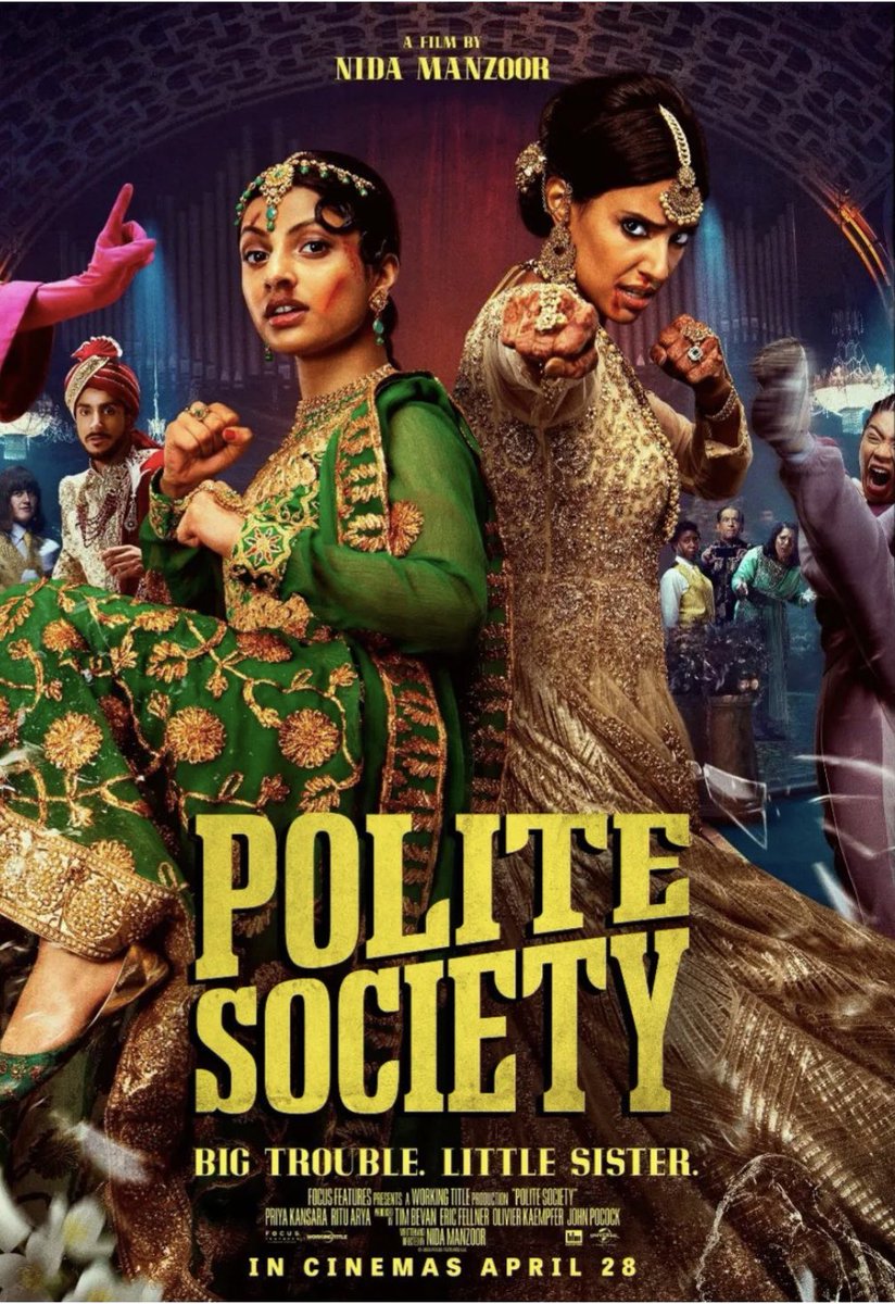 Aarti Shah (@aartishahx) on Twitter photo Oh my god!!! I am in absolute awe of <a href="/PoliteSocietyFF/">Polite Society</a> ! More brown baddies doing stunts in lehengas pls cos wow🤎🤎 I highly recommend watching this badass film if you can 💥 Oh my god!!! I am in absolute awe of <a href="/PoliteSocietyFF/">Polite Society</a> ! More brown baddies doing stunts in lehengas pls cos wow🤎🤎 I highly recommend watching this badass film if you can 💥
