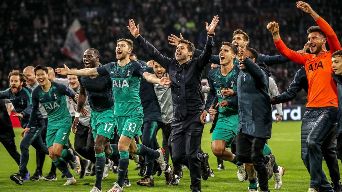 Juventuseditz_'s tweet photo. On this day 4 years ago, Ajax got schooled at their own ground while Tottenham Hotspur reached the Final of the Champions League! 🌟 https://t.co/FyIZJZaK2S