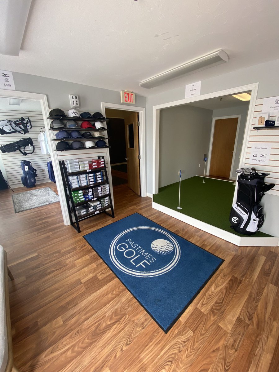 PastimesGolf's tweet photo. Golf season is upon us so stop by our newly stocked golf shop for your golfing needs
#golfgear #golf #golfseason https://t.co/o1wigF2HbX
