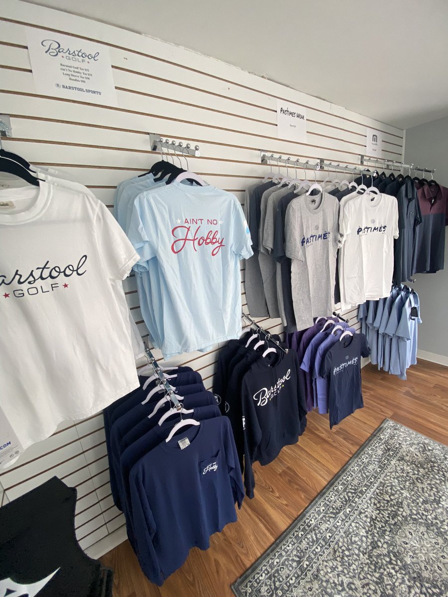 PastimesGolf's tweet photo. Golf season is upon us so stop by our newly stocked golf shop for your golfing needs
#golfgear #golf #golfseason https://t.co/o1wigF2HbX