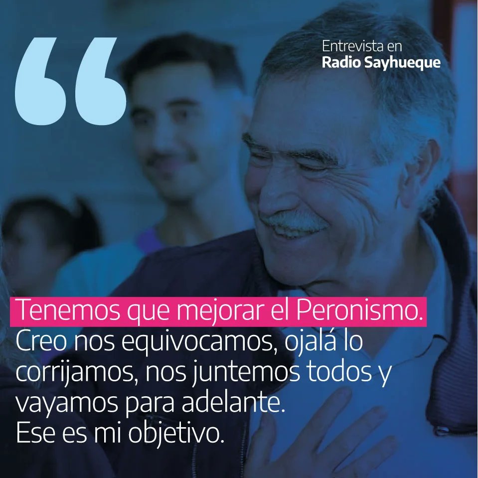 BertoldiOk's tweet photo. 🗣️ #Fragmentos de la entrevista que tuvimos con Daniel Verdinelli para @notisayhueque https://t.co/VoJ3mzmZu5