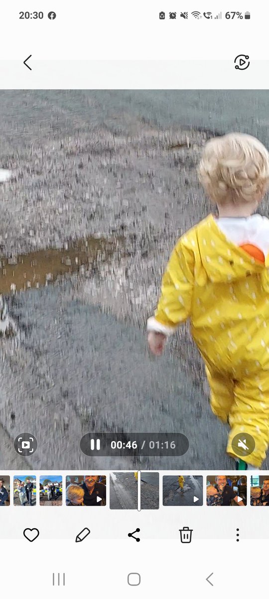 Stimpy33378482's tweet photo. @StaffordshireCC if you live on Gateway Ave ST5 and the potholes are a playground for kids splashing in puddles and cars are now driving on the wrong side of the road to avoid them. https://t.co/vtjJvWjiEN