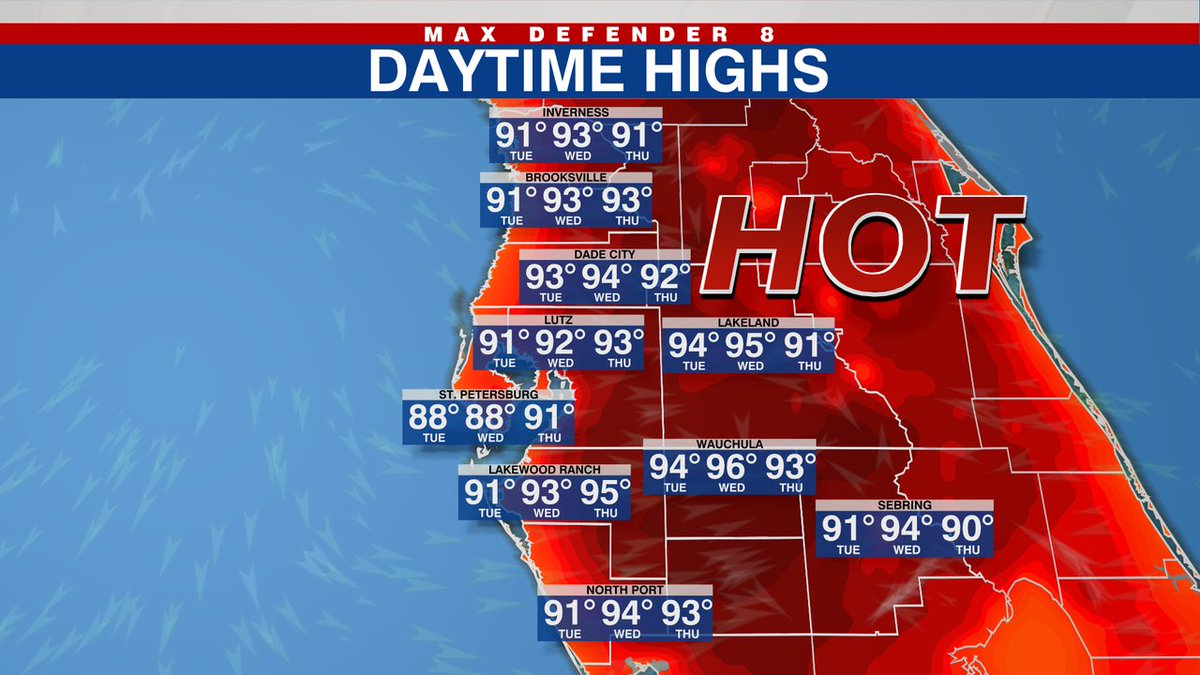 Jeff Berardelli on Twitter "Florida will be in full effect this week