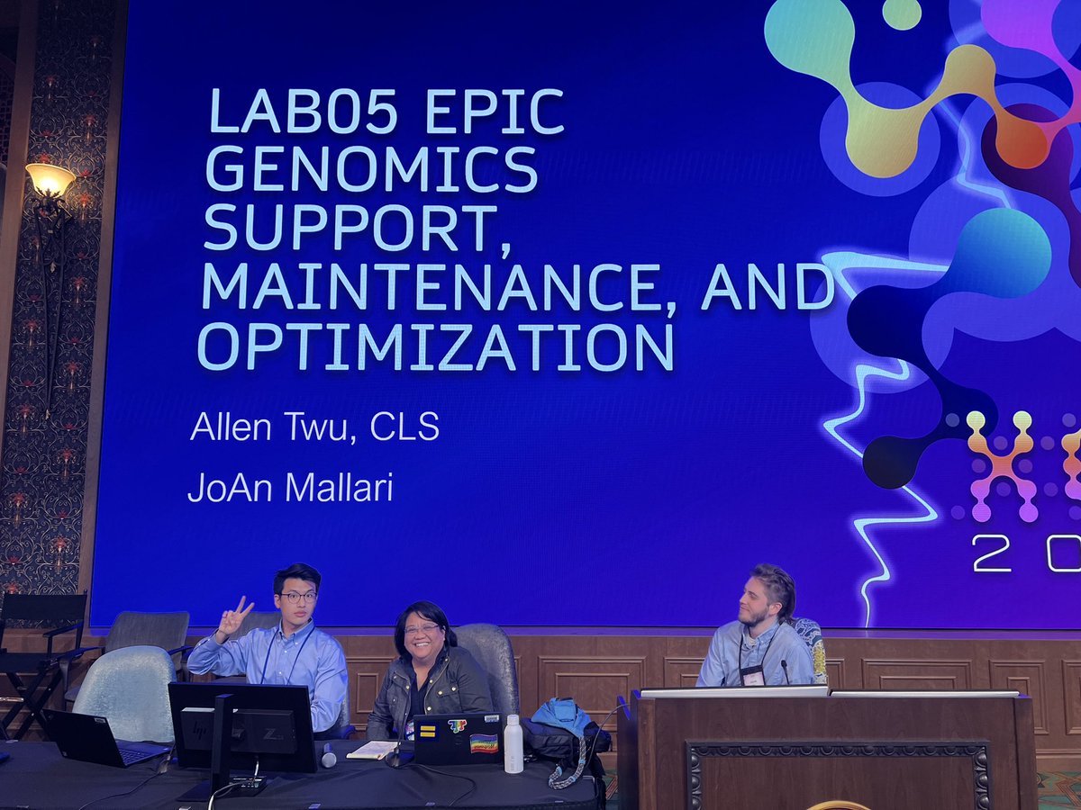Penelope Fu, MD, MPH (@puhfu) on Twitter photo Proud of <a href="/cityofhope/">City of Hope</a> analyst extraordinaire Allan Twu, CLS and JoAn Mallari talking about our build and golive for the genomics module #XGM2023 Proud of <a href="/cityofhope/">City of Hope</a> analyst extraordinaire Allan Twu, CLS and JoAn Mallari talking about our build and golive for the genomics module #XGM2023