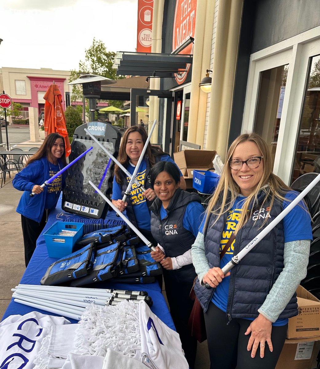 The_Melt's tweet photo. We kicked off #NursesWeek with @CronaNurses and hosted a special Star Wars themed event for over 500 outstanding nurses from Stanford Health Care and Lucile Packard Children's Hospital. Thank you for all that you do! 🧡 🏥 https://t.co/dEWhT8DMxY
