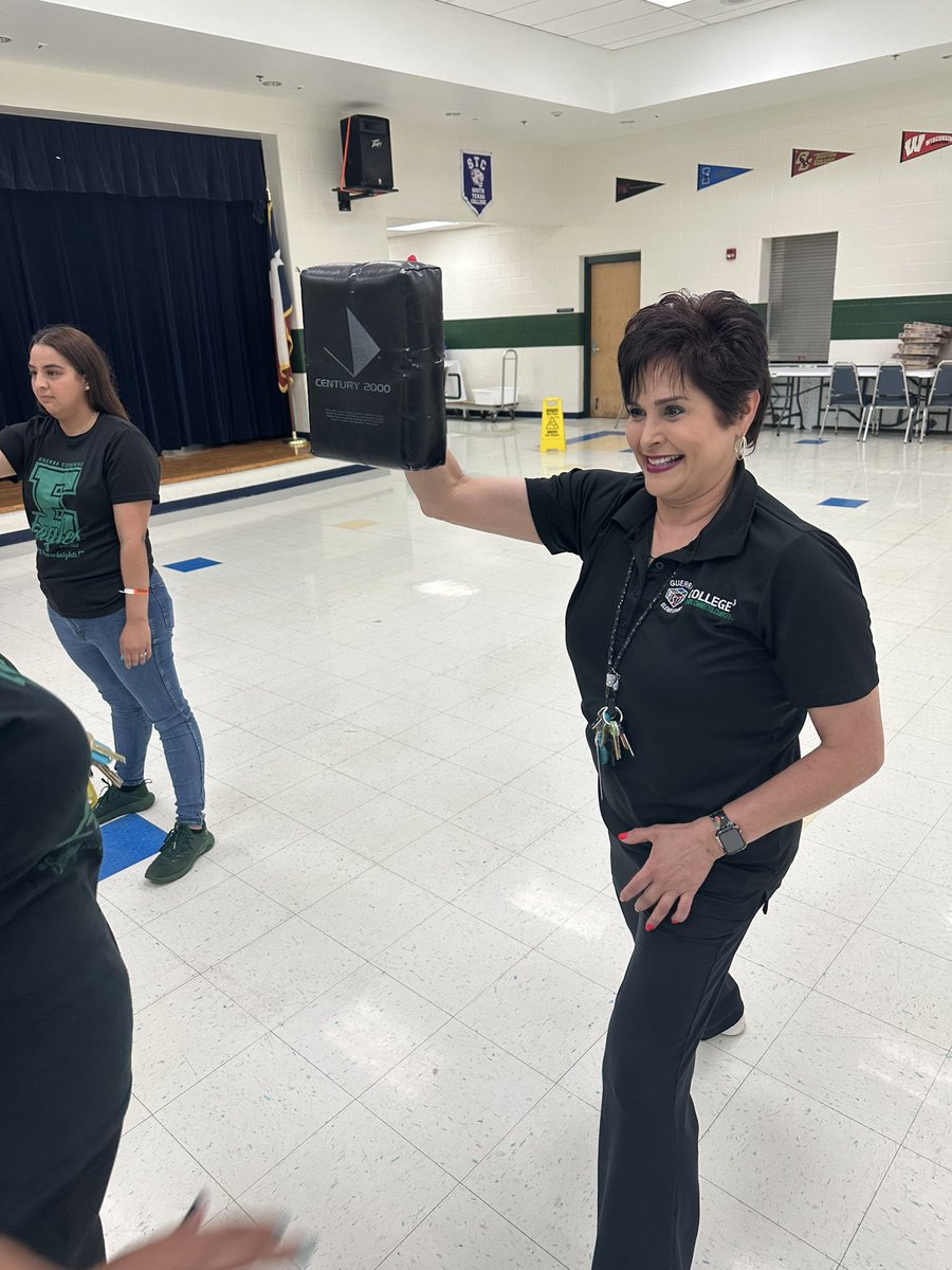 CounselorNat14's tweet photo. Thank you Team Tiger Martial Arts for teaching today’s wellness class (Self-defense) for Teacher Appreciation Week! https://t.co/f1xGA4BCmP