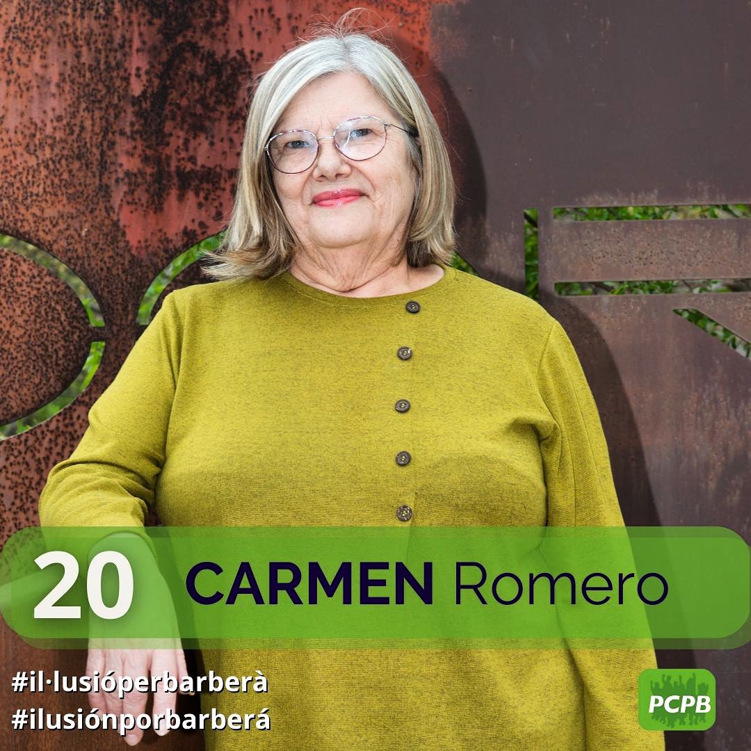 🙋🏼‍♀️💚Hoy os damos la bienvenida a Carmen! Una luchadora que representa la humildad y la constancia de la Plataforma.

📸 Instagram!
🖥️Facebook!

instagram.com/p/Cr_nvk0L2Sa/…

m.facebook.com/story.php?stor…

#pcpb #candidatura #municipalisme #barberà #municipals2023
