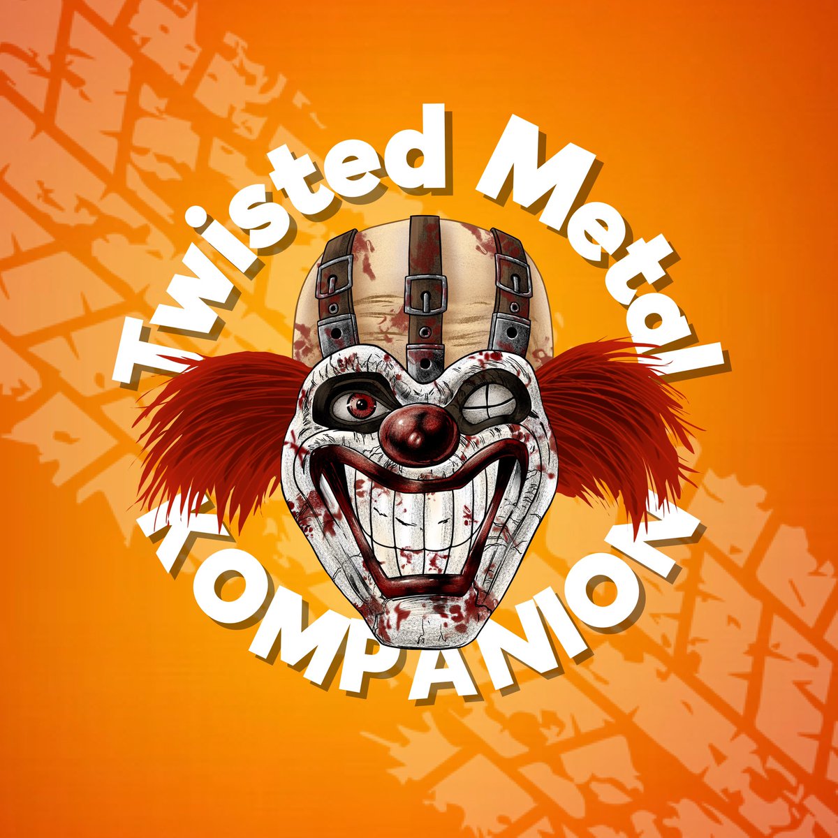 Here’s our new and official cover art for our upcoming coverage of #TwistedMetal! Podcast and YouTube channel coming soon so #BuckleUp! 

Sweet Tooth drawn by: @ReisArt
