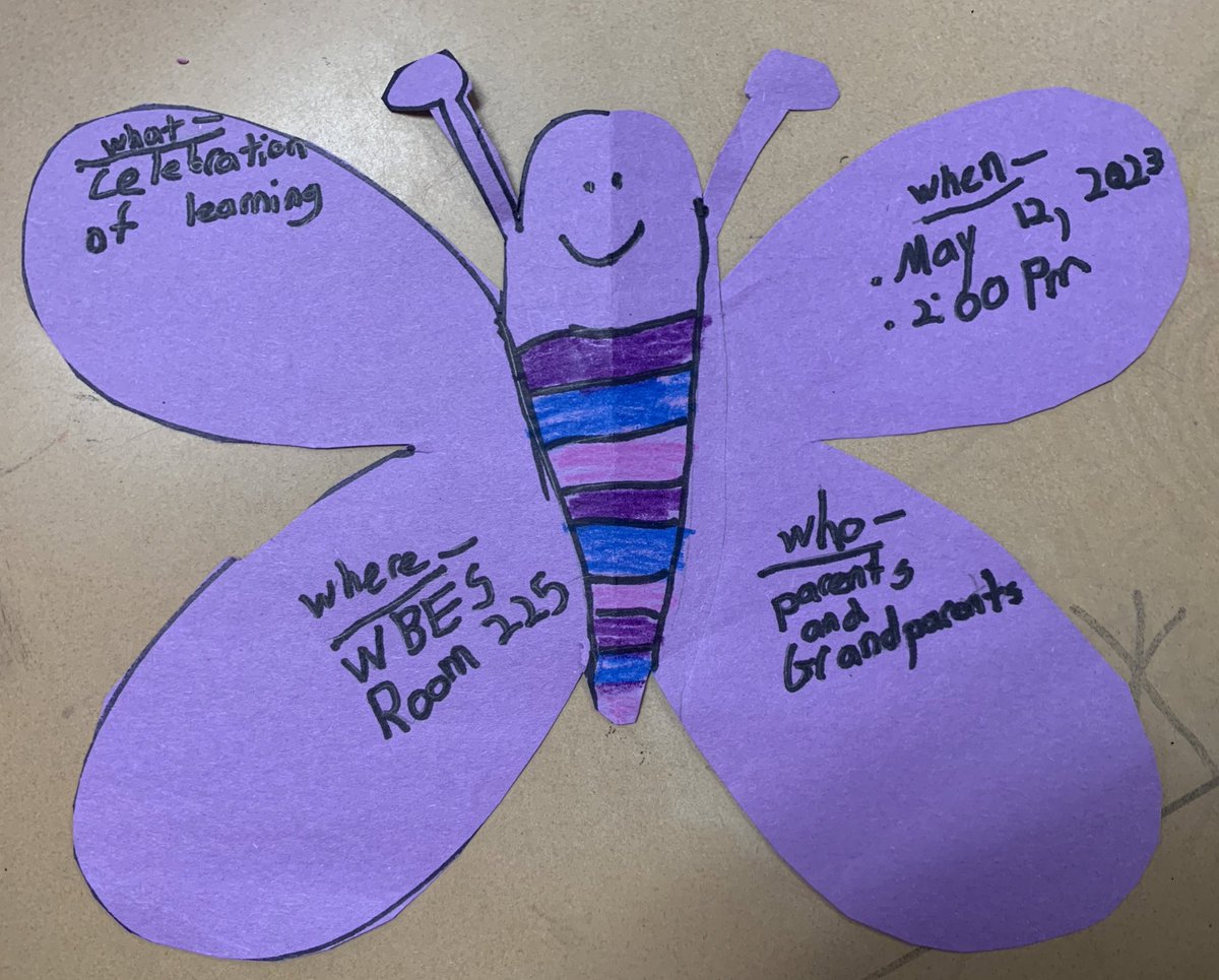 julharr_'s tweet photo. The #SharpSecondGraders have been working SO hard on writing their opinion paragraphs and are so excited to share them at our Celebration of Learning event this Friday! These invitations are too cute not to share! Stay tuned to see their paragraphs!🥰🦋🐻🦔✏️❤️ @WBESbears https://t.co/v6RP3tplz1