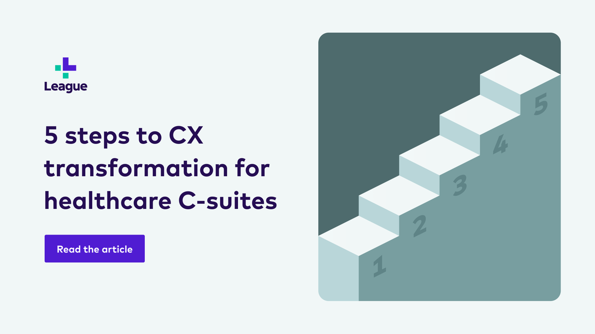 Transforming consumer experiences offers #healthplans and #healthsystems substantial opportunities to improve engagement and drive business objectives. Here are five steps to leading successful CX transformation initiatives ➡️ bit.ly/423s1L5