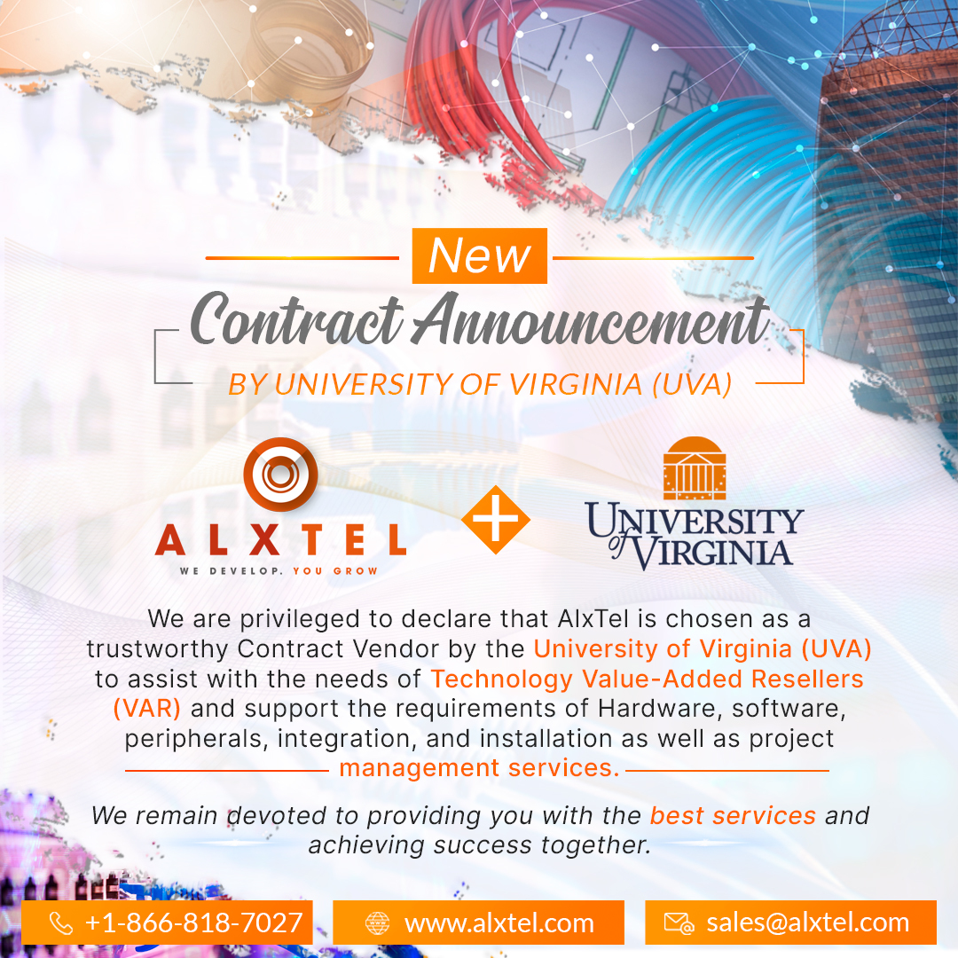 Our 1st contract vehicle in state of Virginia!

We are very excited to announce winning IDIQ contract award with VHEPC (12 public senior Colleges and Universities in Virginia, in addition to the Virginia Community College System )
#technology #software #design #hardware #telecom