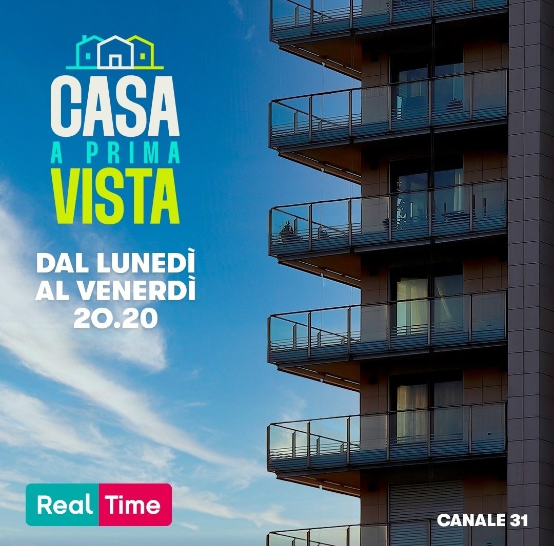 Da oggi su <a href="/realtimetvit/">Real Time</a>!

#casaaprimavista