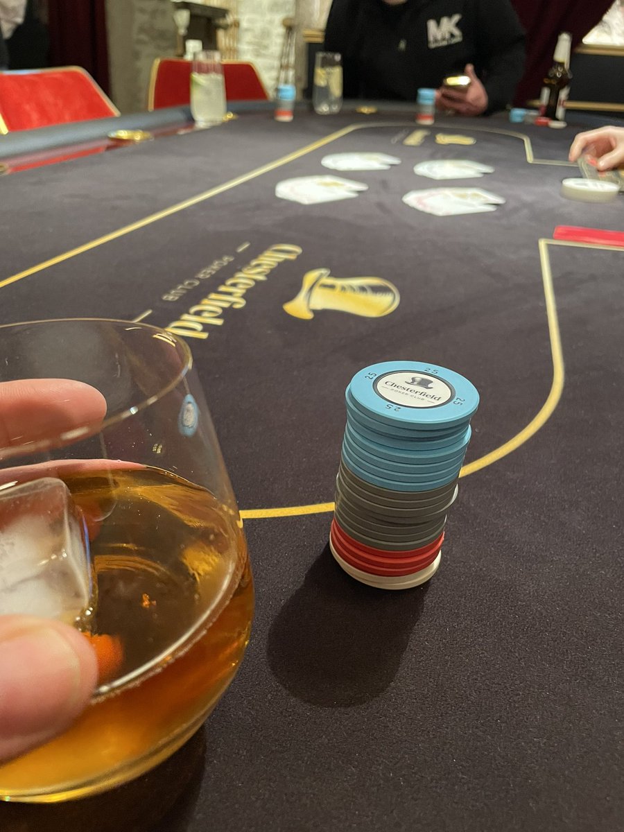 Playing my first live poker tournament since Covid. Buy-ins in crypto which is SO inefficient that it’s painful. It’s a solution looking for a problem. But still … it’s poker with humans and an open bar, so should be fun.