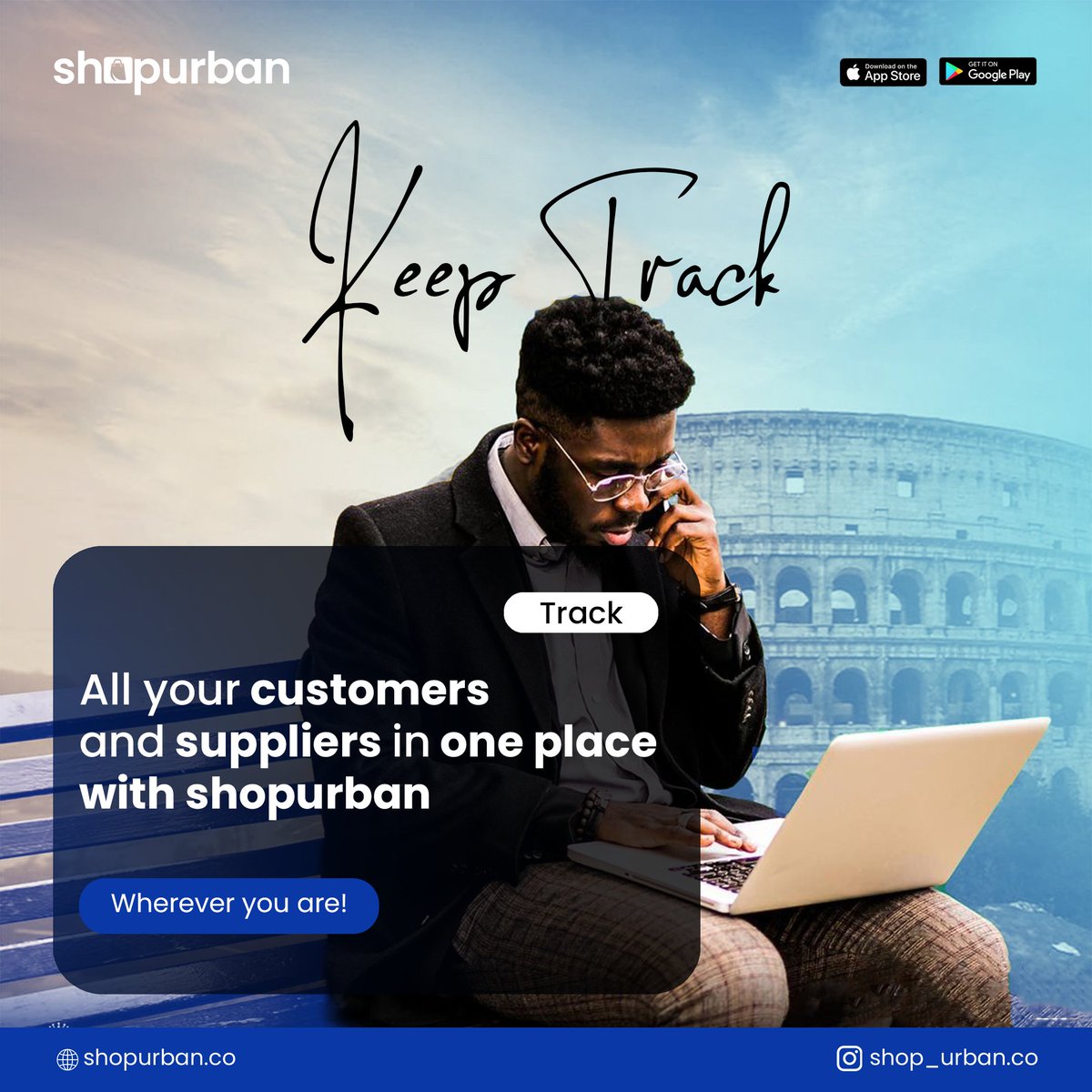 withbuikem's tweet image. Go on that vacation you always wanted, give your body the rest it deserves, power your business with shopurban.co
#salesapp #businessgrowth #managementsoftware