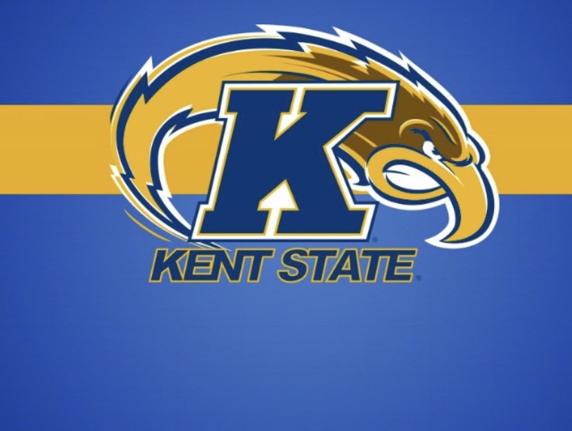 I’m grateful to have received an offer from Kent state university 🟨🟦@CoachKMorgs #RELENTLESS ☘️